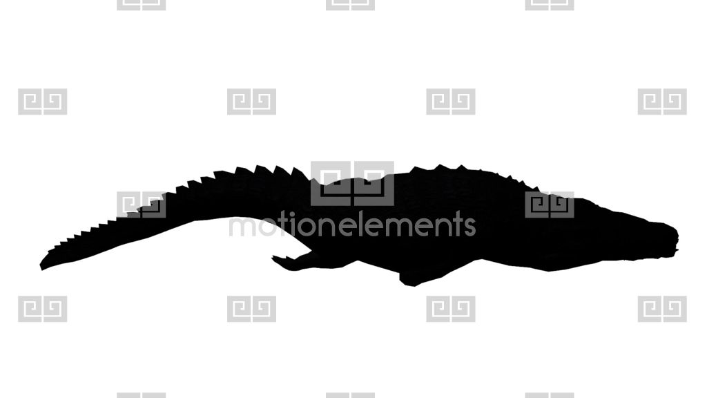 1024x576 Crocodile Attack Wallow Sketch Silhouette,dangerous Animals Turn