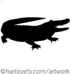 140x148 Download Crocodile Silhouette