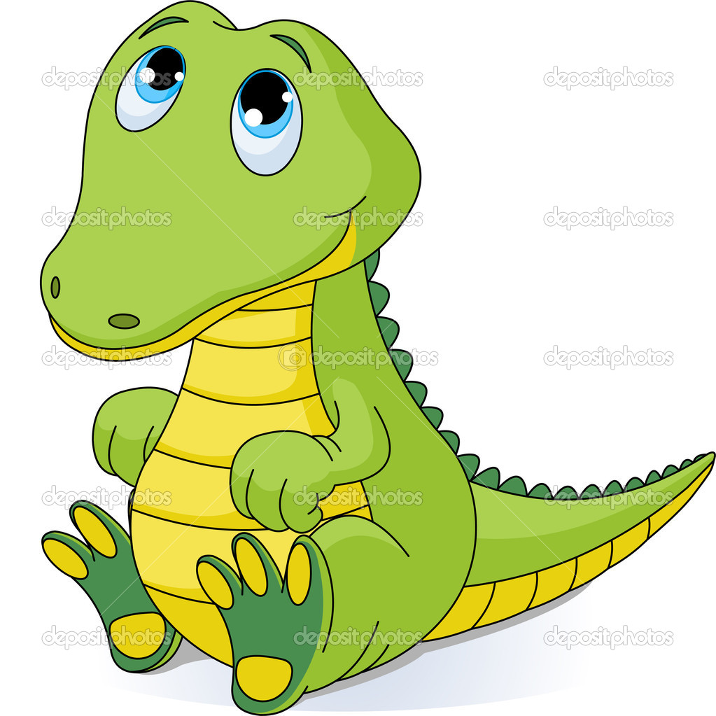1023x1023 Baby Alligator Clip Art Baby Crocodile Stock Vector Anna