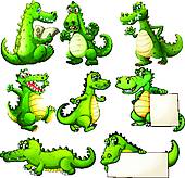 170x164 Royalty Free Crocodile Clip Art