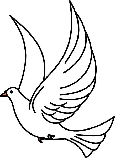 438x599 Beautiful Design Dove Clip Art Holy Spirit Pictures Free Clipartix