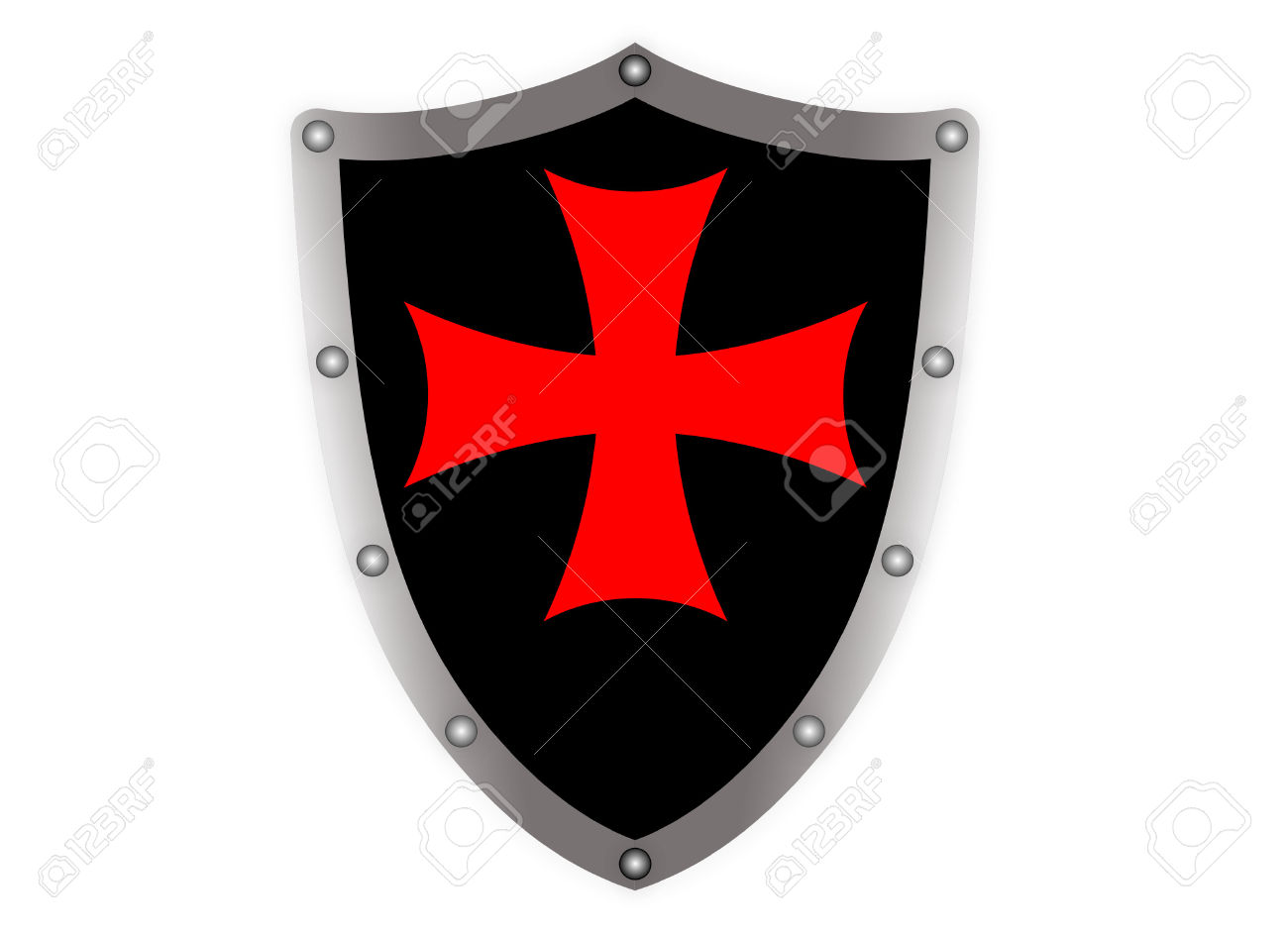 1300x942 Shield Clipart Templar