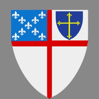 320x320 St. George's Cross And Shield With An Anglican Coat Of Arms
