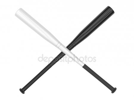 Cross Baseball Bats | Free download on ClipArtMag