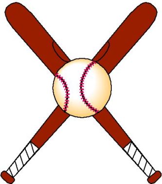 333x377 Baseball Bat Clipart Clipartpen