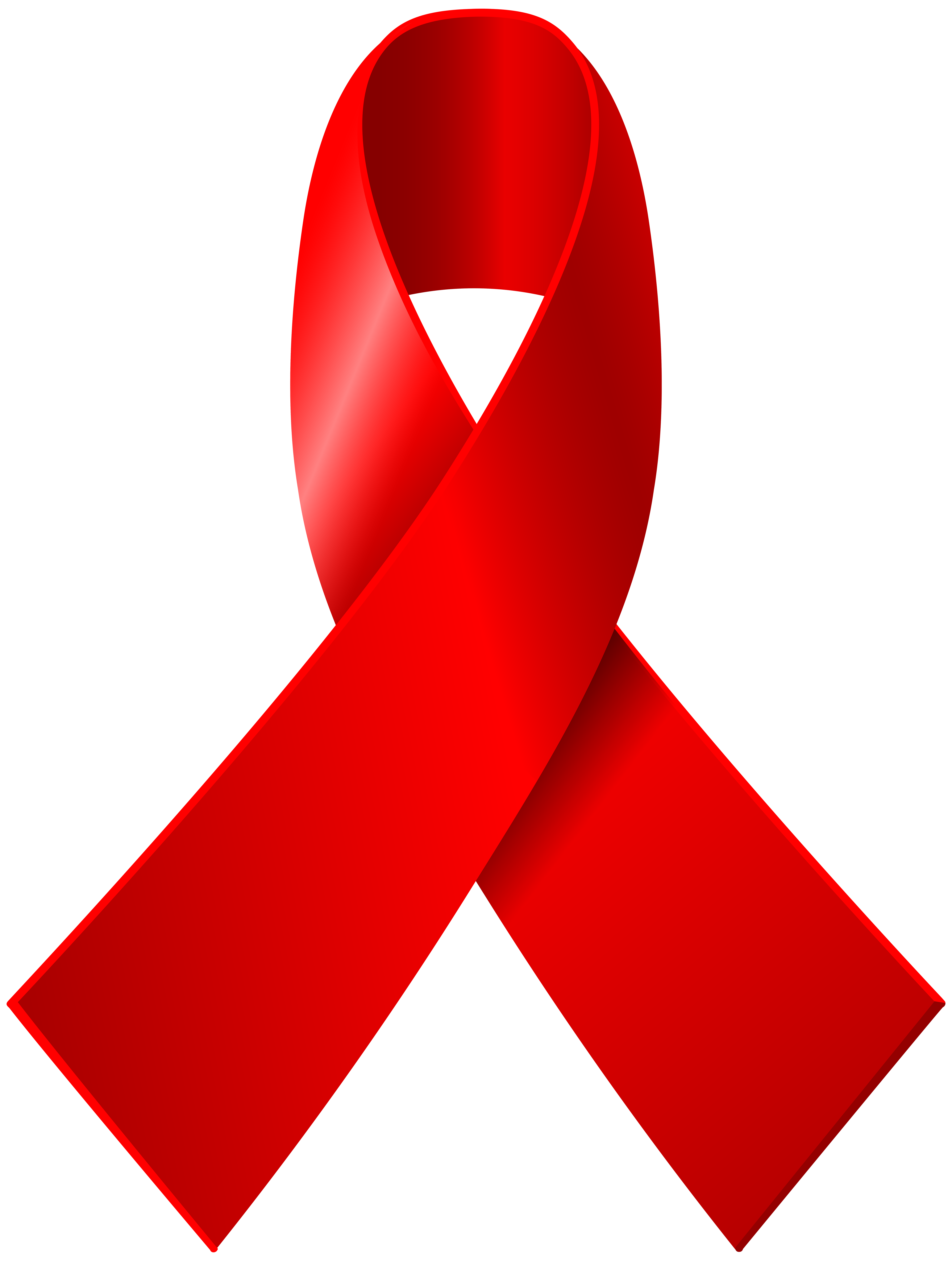 4531x6000 Red Awareness Ribbon Png Clip Art
