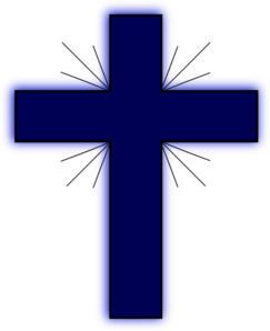 243x298 Blue Cross Clip Art