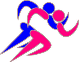 300x237 Runners Clipart Free