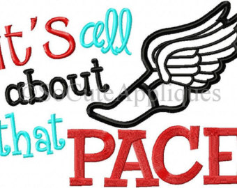 340x270 Applique Running Shoe Etsy