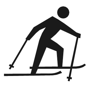 292x282 Skiing Clip Art Download