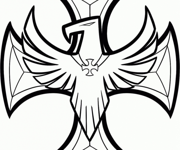 600x500 Gallery Cross Drawing Designs,