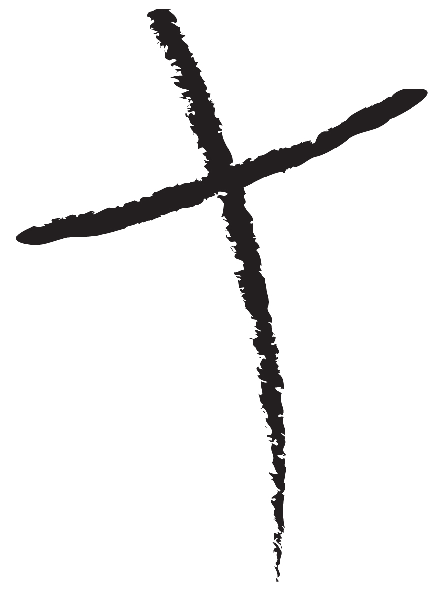 900x1200 Cross Logo Lines Clipart