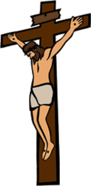 293x600 Jesus On Cross Clipart