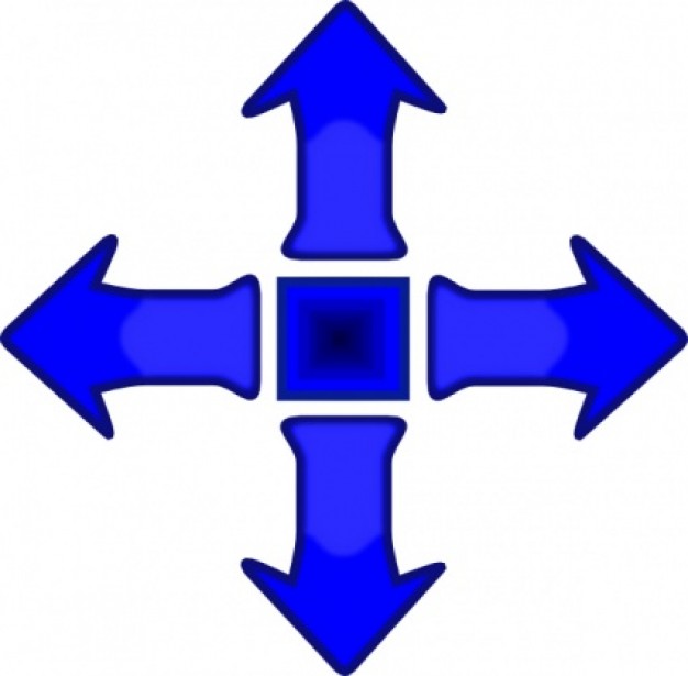 626x615 Free Clipart Cross With Arrow