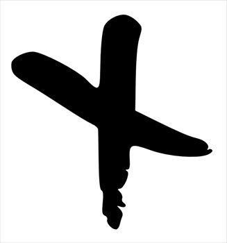 327x350 Free Cross Hand Drawn Linda K 01 Clipart