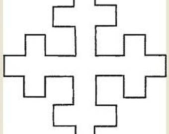 340x270 Cross Outline Etsy