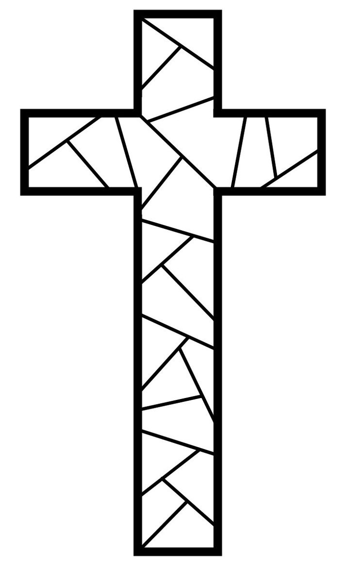 736x1177 Cross Clipart Outline