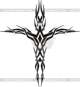 275x300 Cross Tattoo Clipart