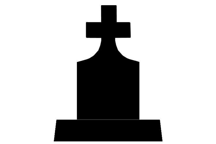 750x500 Headstone Clipart Tombstone Cross