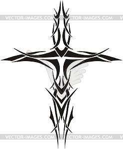 247x300 Cross Tattoo Clipart