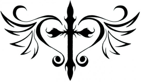 580x336 Cool Cross Tattoo Designs 1