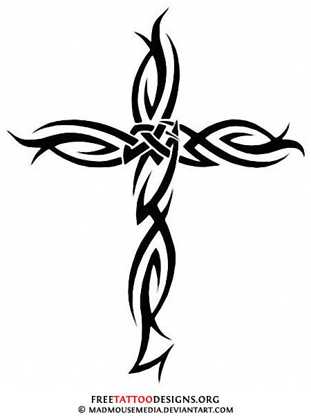 450x602 50 Cross Tattoos Tattoo Designs Of Holy Christian, Celtic