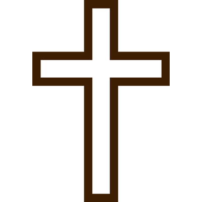400x400 Baptism Cross Transparent Png
