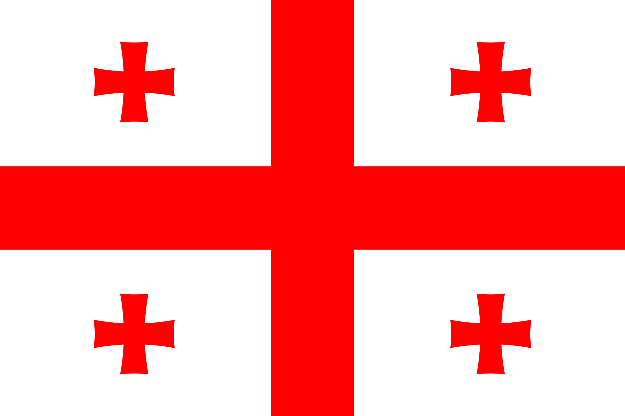 2000x1333 Fileflag Of Georgia (Transparent Background).svg