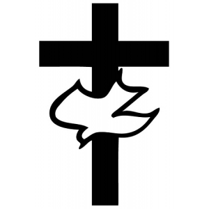300x300 Dove Christian Symbol Clip Art