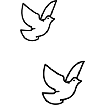 400x400 Christening Cross Transparent Png