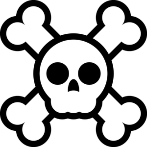 300x300 Skull And Crossbones Free Images