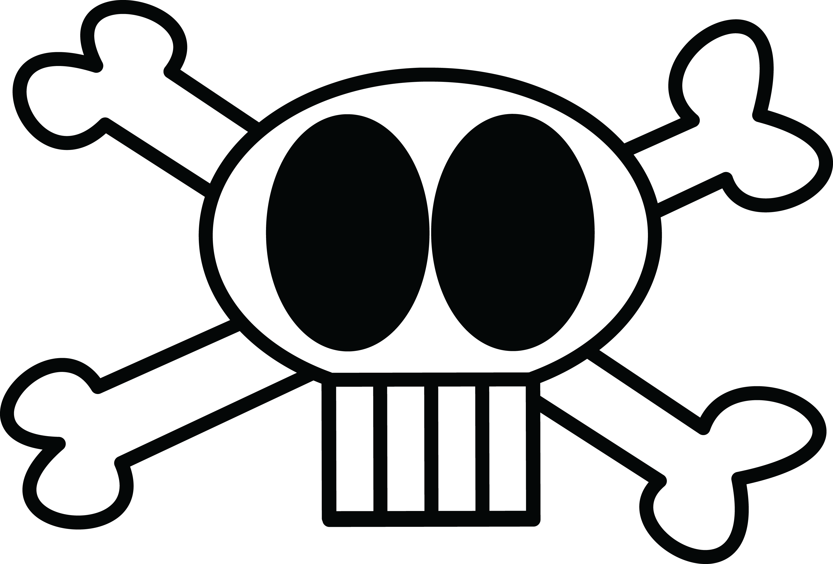 3200x2170 Skull Clipart Skull And Crossbones
