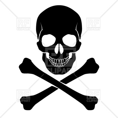 400x400 Skull And Crossbones