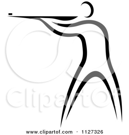 450x470 Clipart Graphic Of A Crossbow And Rabbit Open Season Hunting