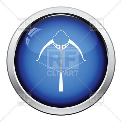 400x400 Old Crossbow Icon Vector Clipart Image