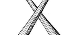 272x125 White Baseball Bat Clip Art