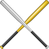 170x170 Baseball Bats Clip Art