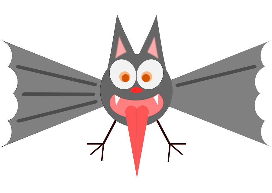 900x637 Bat Clip Art Bat Clipart Fans 4