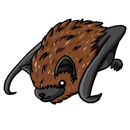 500x500 Bats Clip Art 3