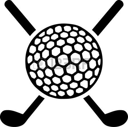 450x446 Golf Clubs Crossed Royalty Free Cliparts, Vectors, And Stock