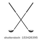 150x143 Two Crossed Golf Clubs Clipart Panda