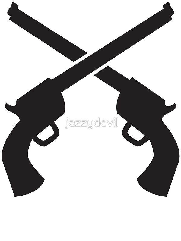600x800 Gunslinger Guns Crossed Photographic Prints By Jazzydevil Redbubble