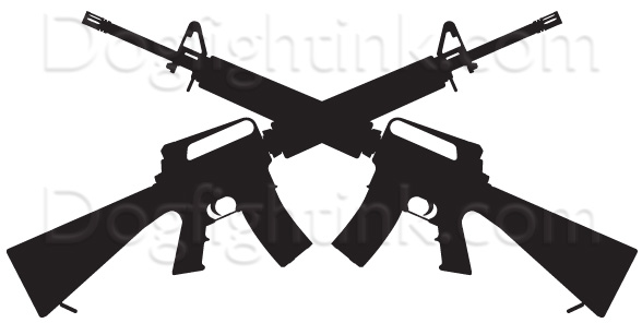 588x296 Rifle Custom Decals