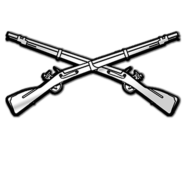 600x600 Gun Clipart Crossed