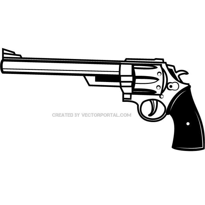 660x660 Revolver Vector Art. Various Vectors Revolvers