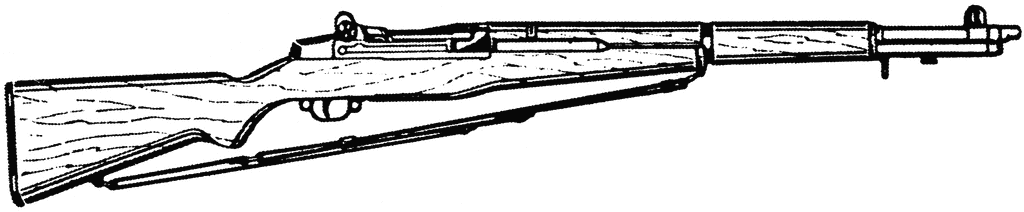 1024x212 Assault Rifle Clipart Riffle