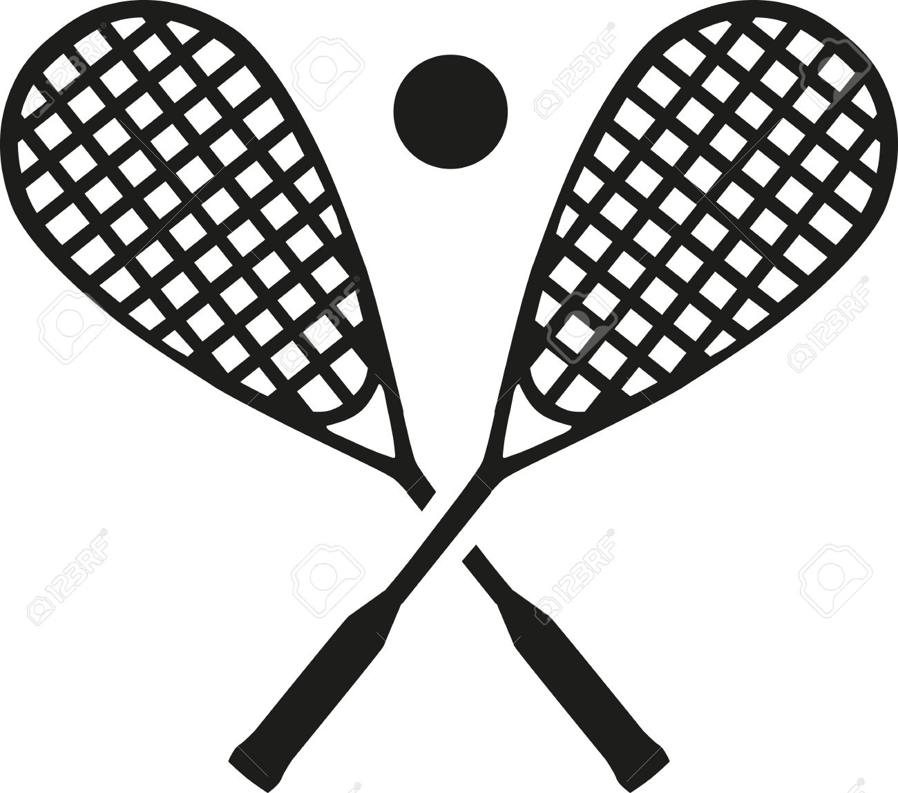 1300x1148 Ball Clipart Squash Racket