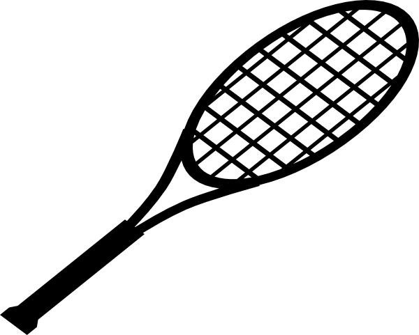600x481 Free Tennis Racket Clipart Image