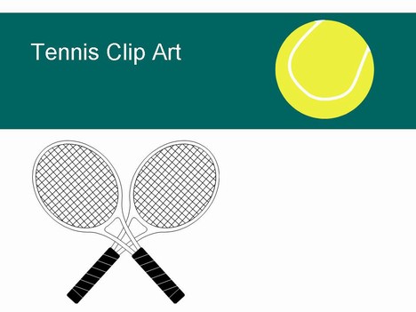 468x351 Tennis Ball Clipart Crossed