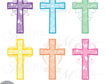 340x270 Christ Clipart Pink Cross